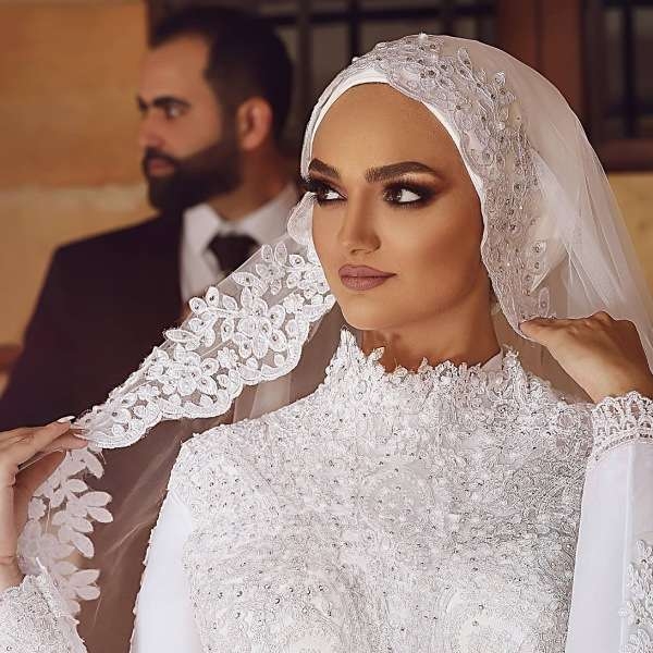 أجمل الأفكار لحجاب العروس من إنستقرام أجمل الأفكار لحجاب العروس من إنستقرام