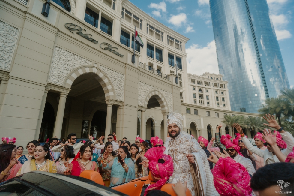 A Glitzy Indian Destination Wedding in Dubai A Glitzy Indian Destination Wedding in Dubai