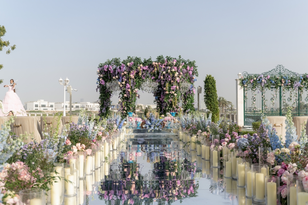 A Persian Garden Wedding Full of Romance in Dubai A Persian Garden Wedding Full of Romance in Dubai