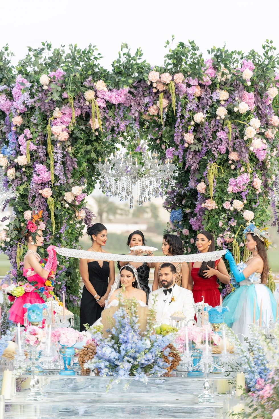 A Persian Garden Wedding Full of Romance in Dubai A Persian Garden Wedding Full of Romance in Dubai