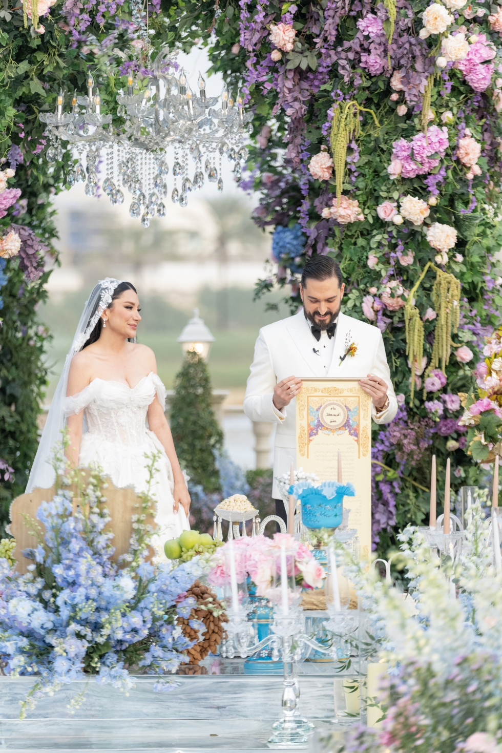 A Persian Garden Wedding Full of Romance in Dubai A Persian Garden Wedding Full of Romance in Dubai