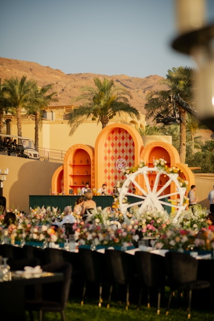 A Carnival of Love Wedding at The Dead Sea A Carnival of Love Wedding at The Dead Sea