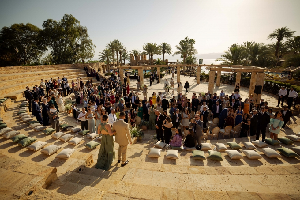 A Carnival of Love Wedding at The Dead Sea A Carnival of Love Wedding at The Dead Sea