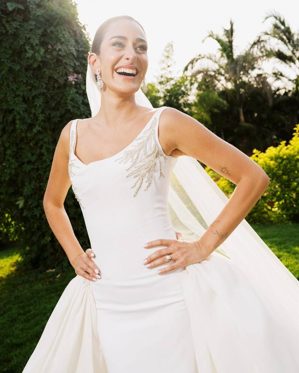 The Modern and Elegant Wedding of Egyptian Actress Amina Khalil
