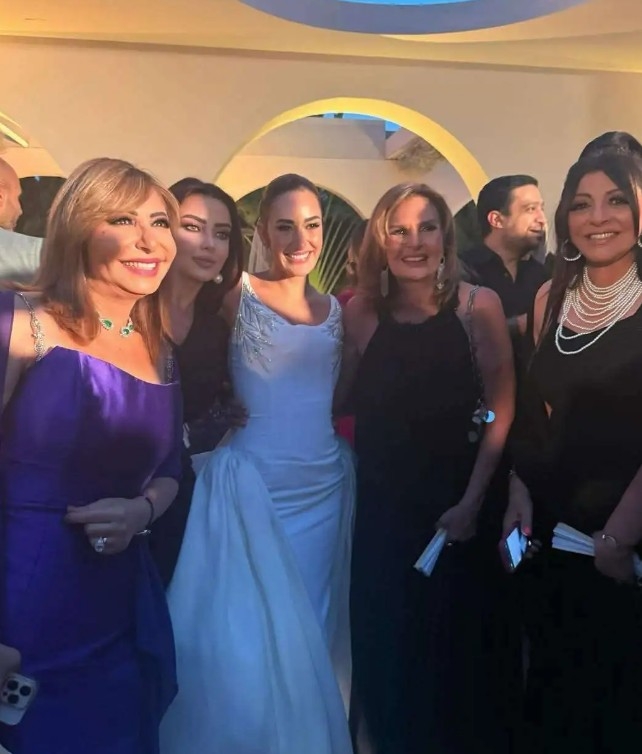 The Modern and Elegant Wedding of Egyptian Actress Amina Khalil