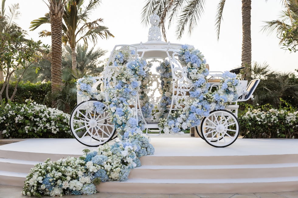 A Fairytale Cinderella Engagement Party in Dubai