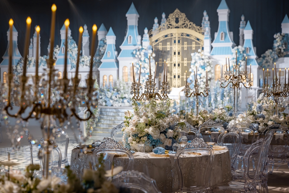 A Fairytale Cinderella Engagement Party in Dubai