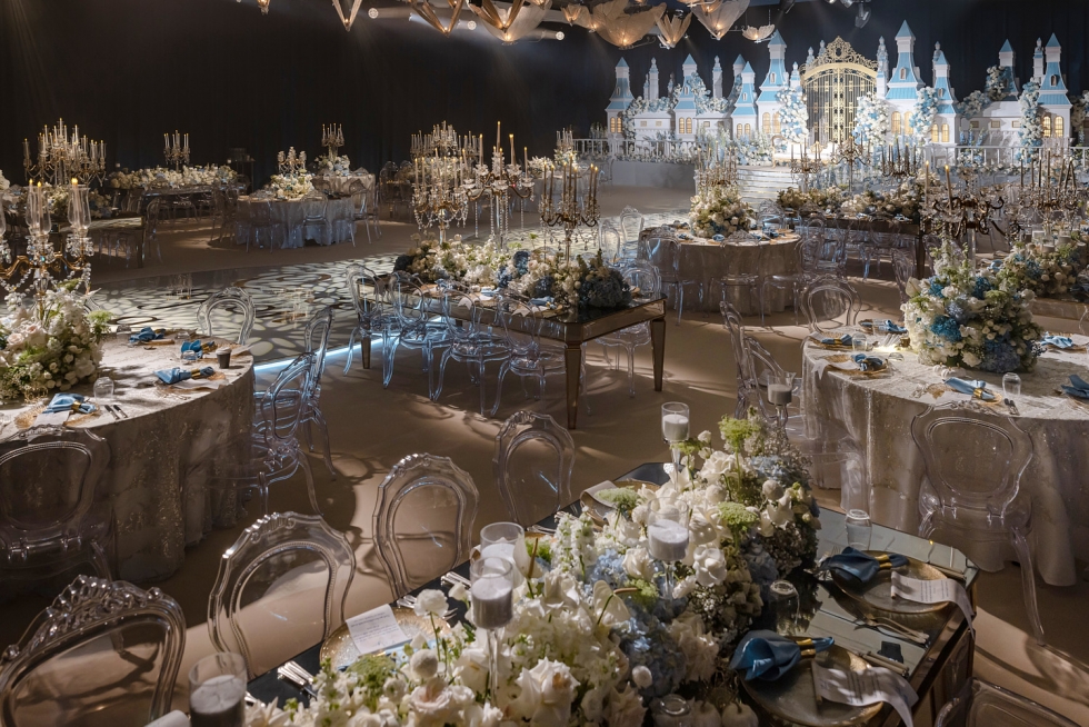 A Fairytale Cinderella Engagement Party in Dubai
