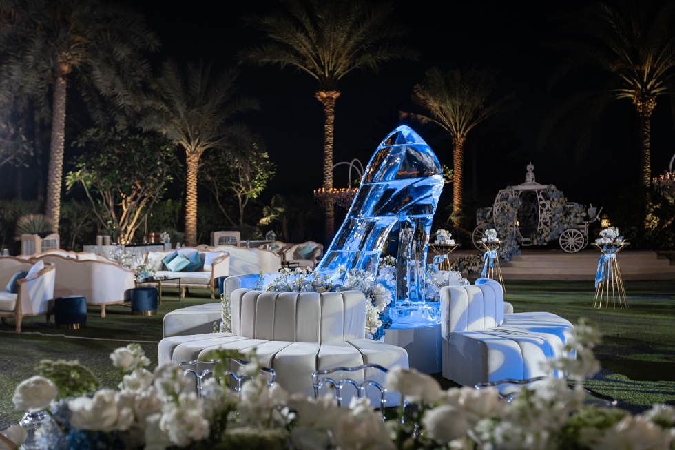 A Fairytale Cinderella Engagement Party in Dubai