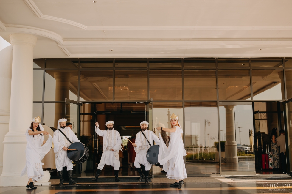 A 24 Karat Indian Wedding in Abu Dhabi