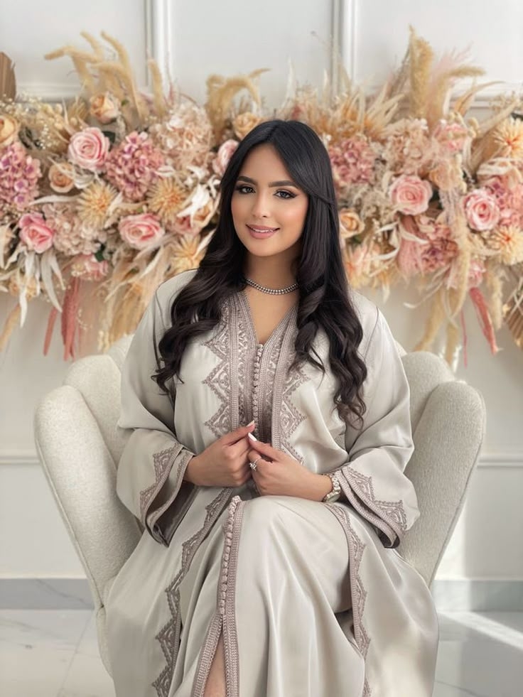 Luxurious Moroccan Jellabiya for Brides 