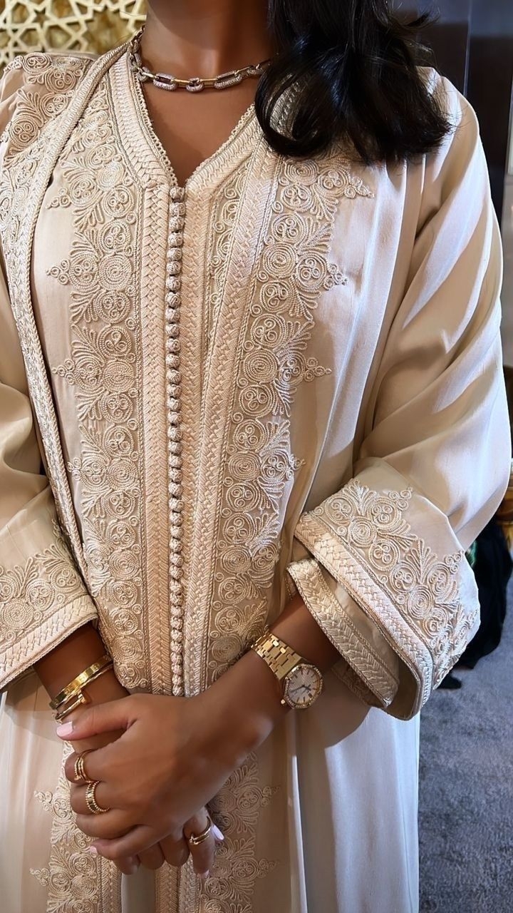 Luxurious Moroccan Jellabiya for Brides 