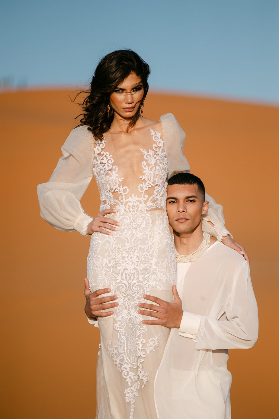 A Love Escape in the Dunes of Morocco: Intimate Elopement in the Sahara Desert A Love Escape in the Dunes of Morocco: Intimate Elopement in the Sahara Desert
