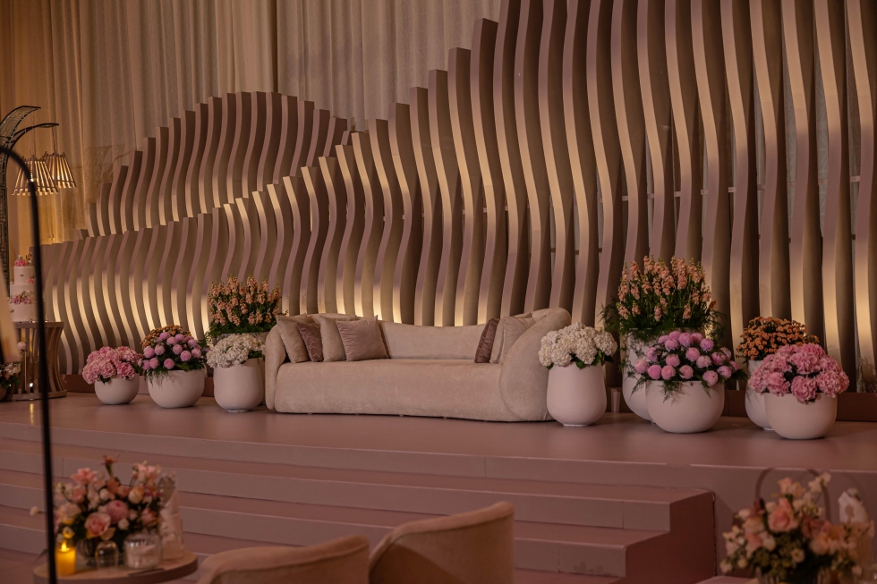 A Golden Glow of Love: Dreamy Bahrain Wedding