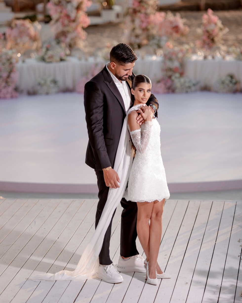 A Seaside Pastel Wedding in Lebanon