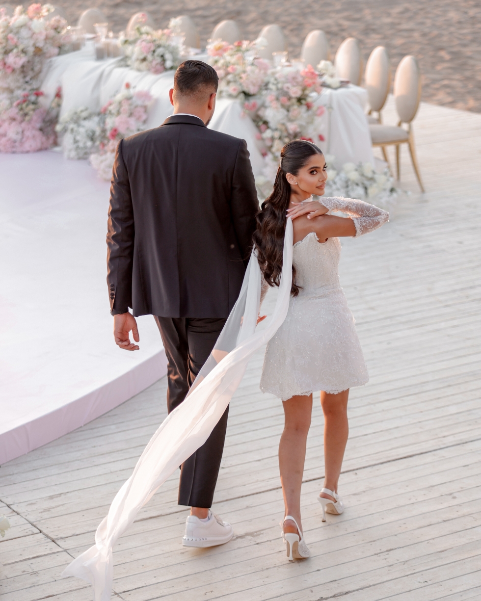 A Seaside Pastel Wedding in Lebanon