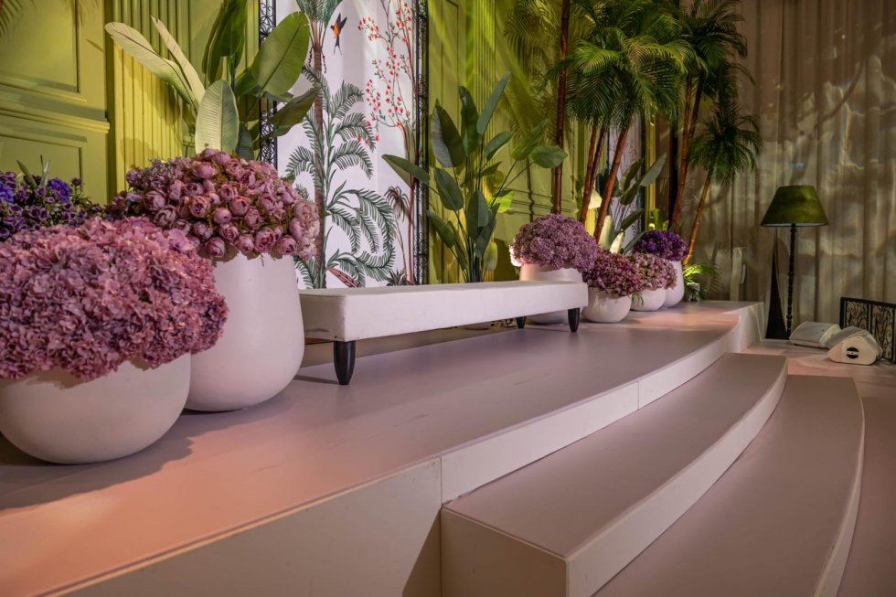 Palm Trees and Velvet Greens: A Tropical Wedding in Bahrain