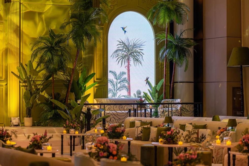 Palm Trees and Velvet Greens: A Tropical Wedding in Bahrain