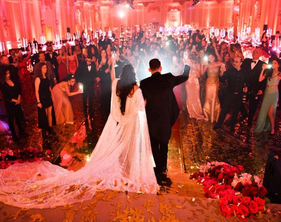 The Wedding of Ghinwa Zeineddine and Samir Al Hajj in Las Vegas The Wedding of Ghinwa Zeineddine and Samir Al Hajj in Las Vegas