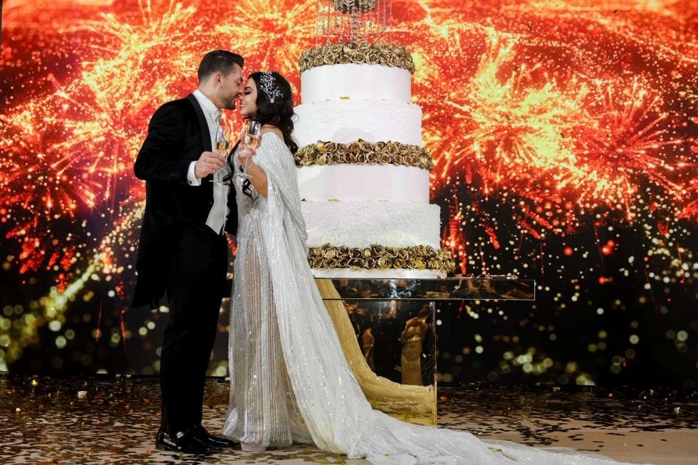 The Wedding of Ghinwa Zeineddine and Samir Al Hajj in Las Vegas The Wedding of Ghinwa Zeineddine and Samir Al Hajj in Las Vegas