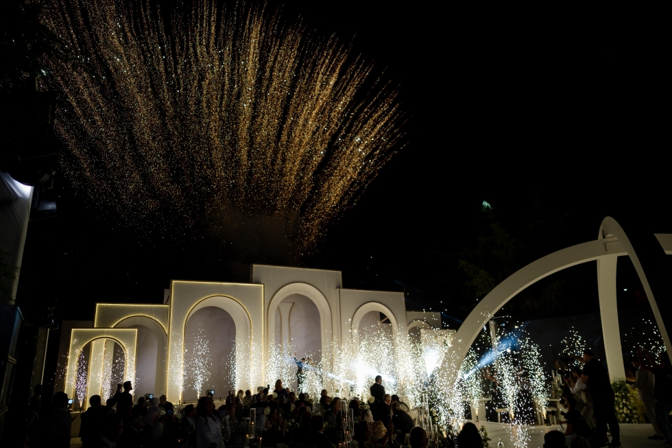 A Heavenly White Wedding in Amman A Heavenly White Wedding in Amman