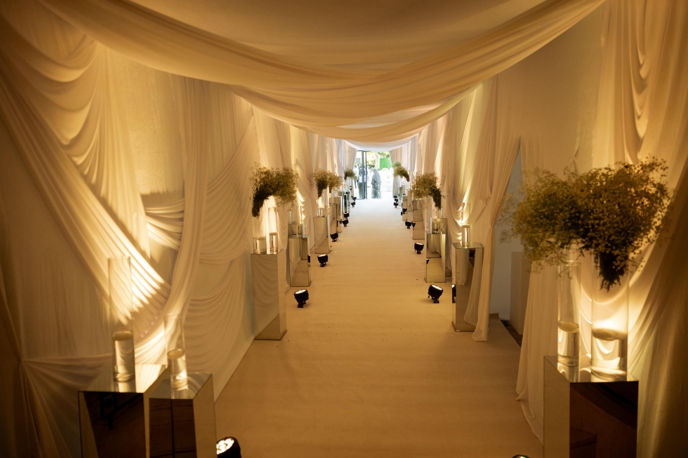 A Heavenly White Wedding in Amman A Heavenly White Wedding in Amman