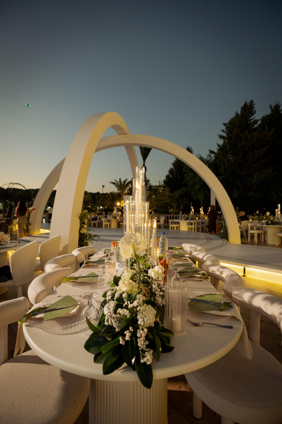 A Heavenly White Wedding in Amman A Heavenly White Wedding in Amman