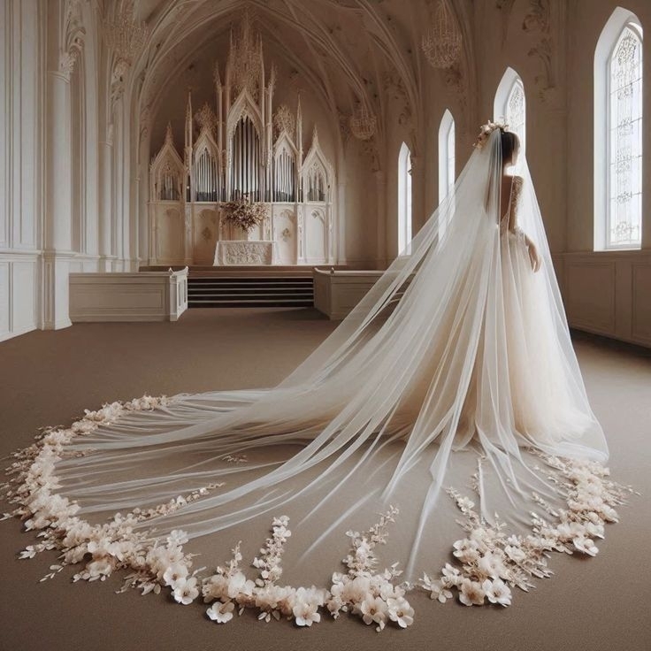 طرحات العرايس الطويلة طرحات العرايس الطويلة