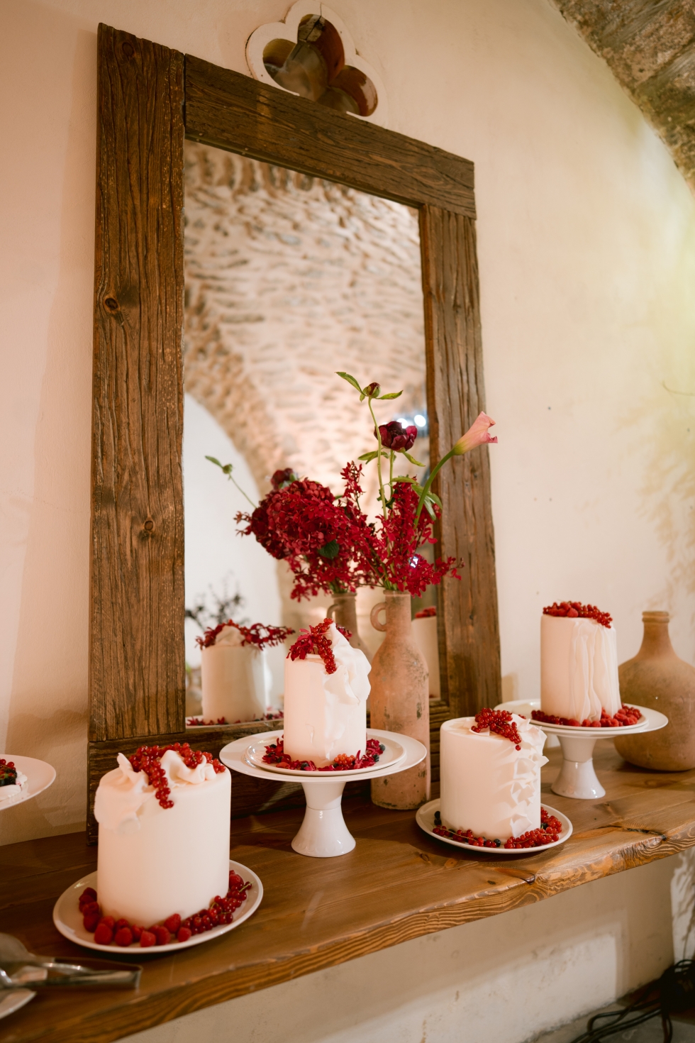 A Romantic Burgundy Engagement in Amman