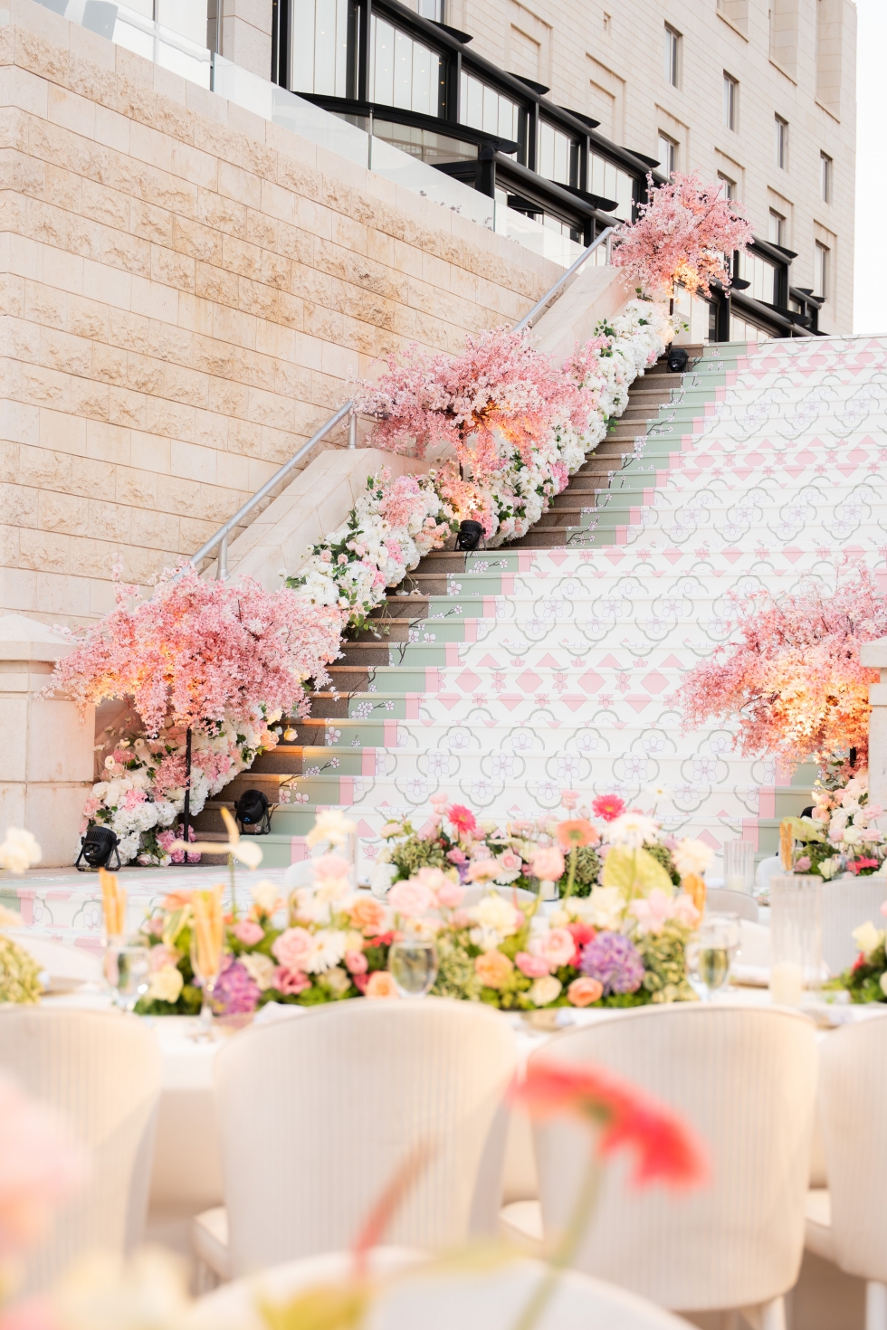 A Pink Blooming Wedding in Amman A Pink Blooming Wedding in Amman