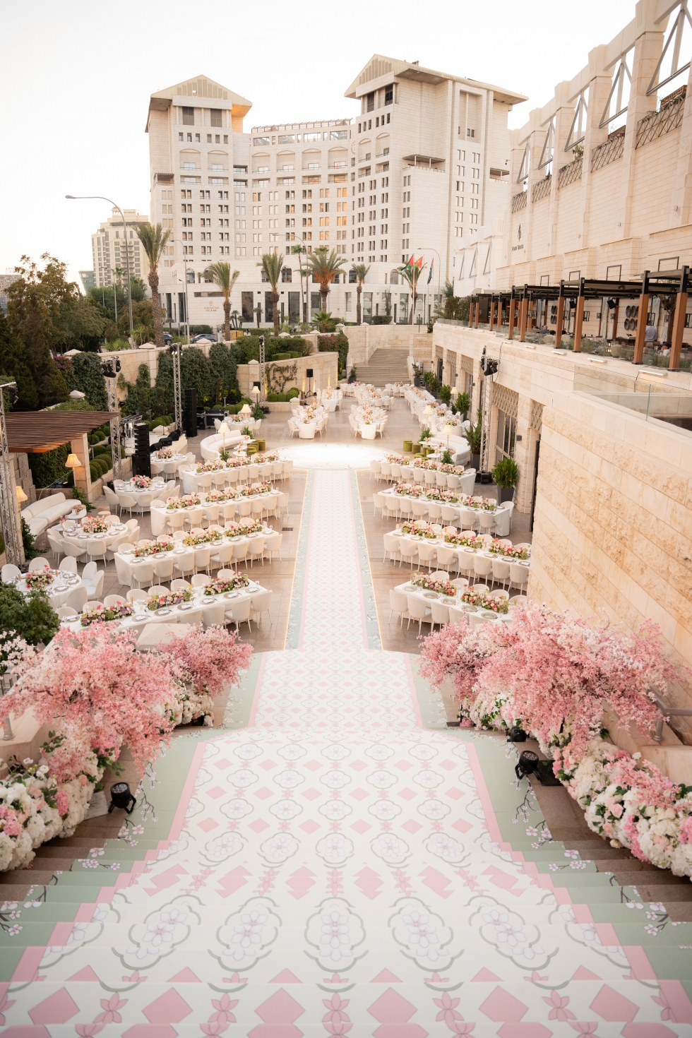 A Pink Blooming Wedding in Amman A Pink Blooming Wedding in Amman