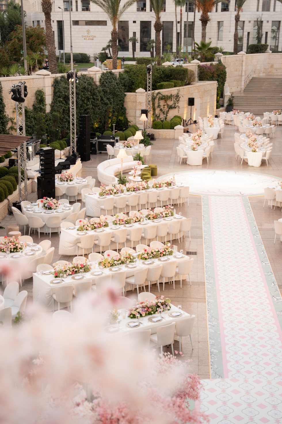 A Pink Blooming Wedding in Amman A Pink Blooming Wedding in Amman