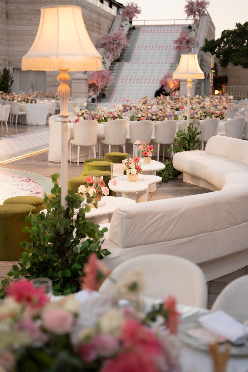 A Pink Blooming Wedding in Amman A Pink Blooming Wedding in Amman