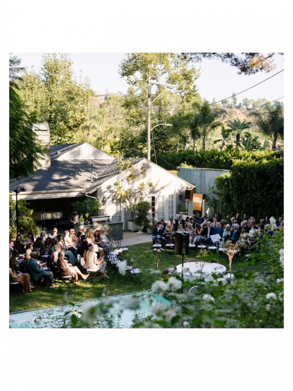 حفل زفاف ألانا حديد وروس ويليامز