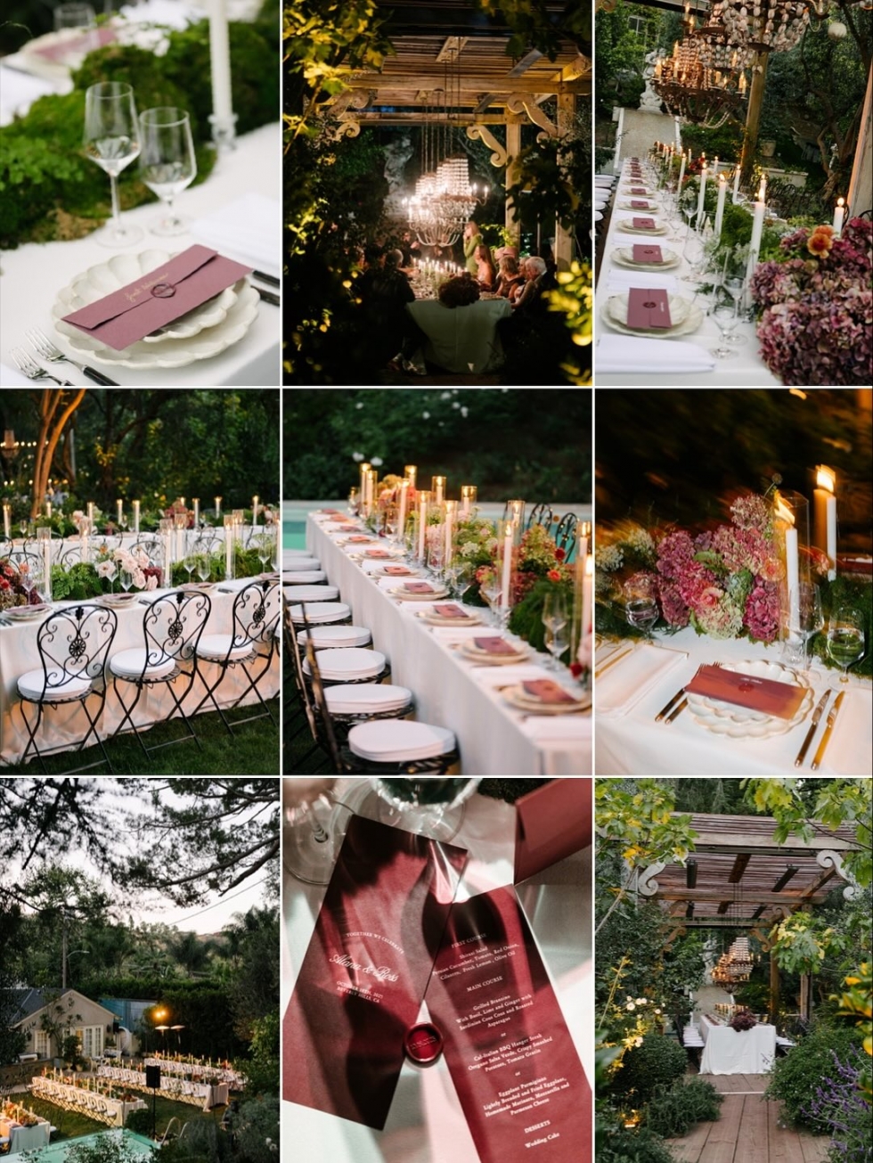 حفل زفاف ألانا حديد وروس ويليامز