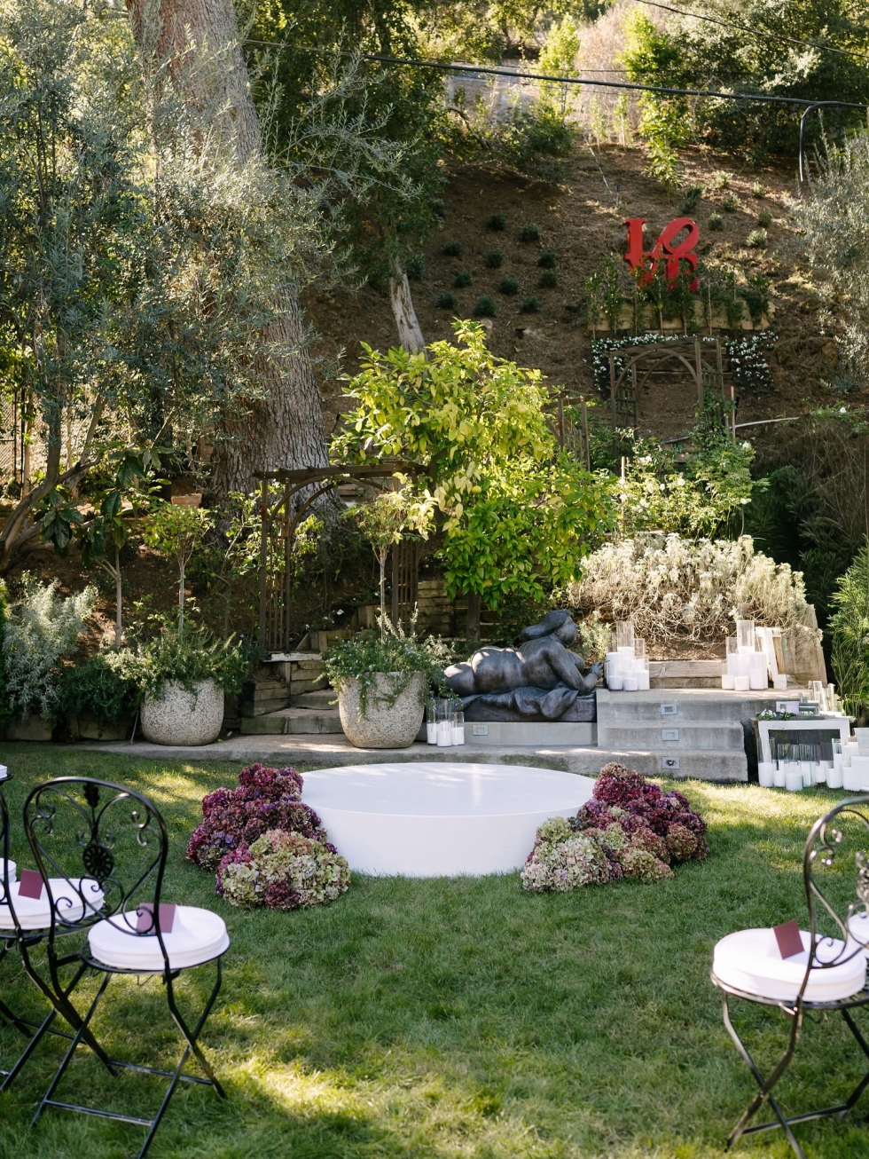 حفل زفاف ألانا حديد وروس ويليامز