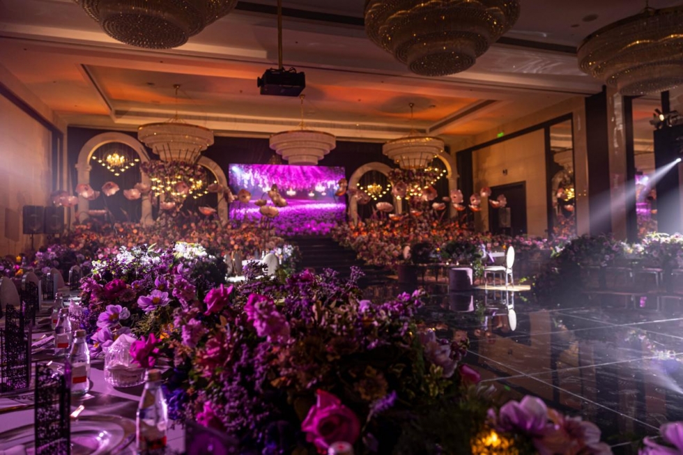 A Purple Paradise Wedding in Bahrain