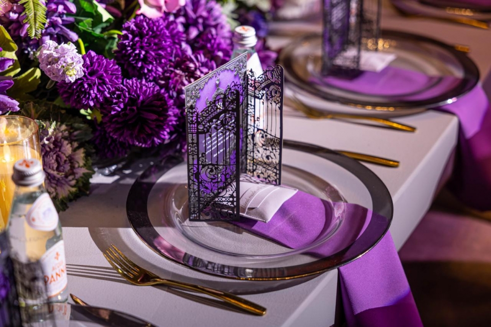 A Purple Paradise Wedding in Bahrain