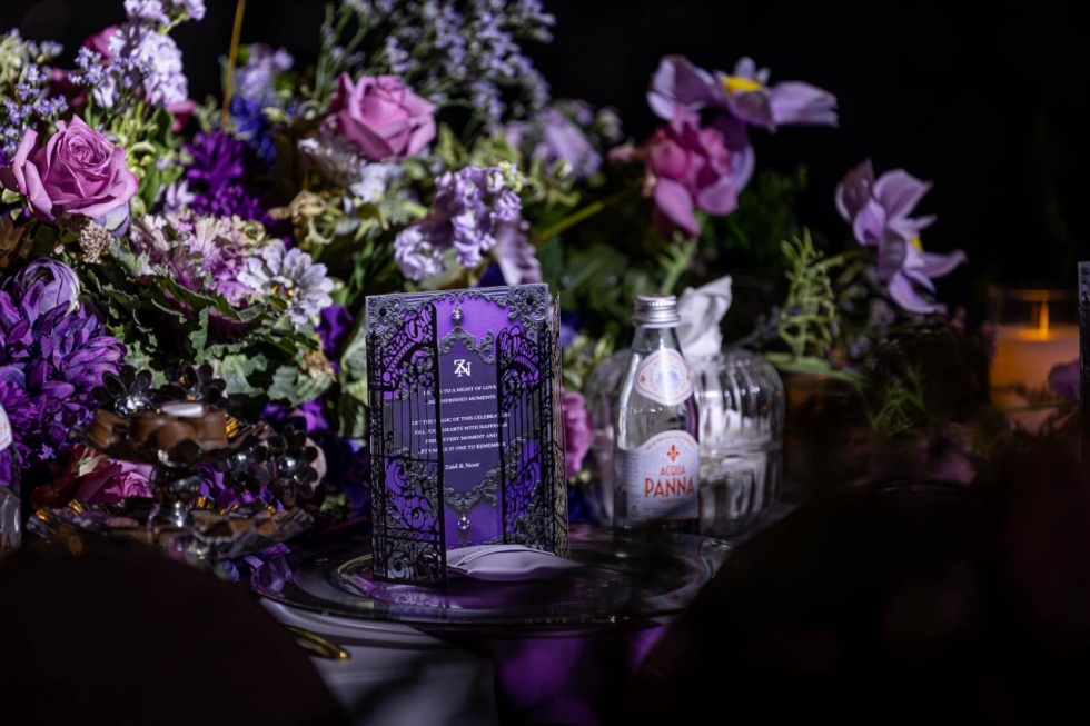 A Purple Paradise Wedding in Bahrain