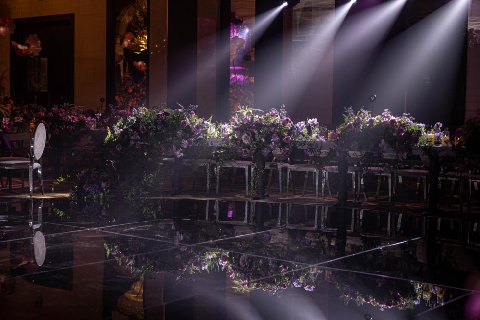 A Purple Paradise Wedding in Bahrain