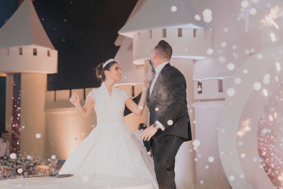 حفل زفاف لبناني مستوحى من عالم ديزني الخيالي حفل زفاف لبناني مستوحى من عالم ديزني الخيالي