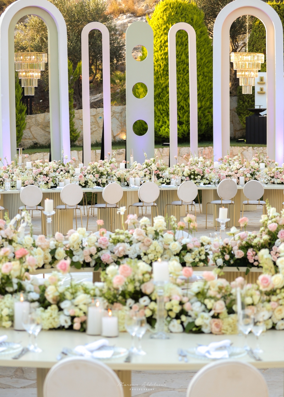 A Pastel Dream Wedding in Lebanon