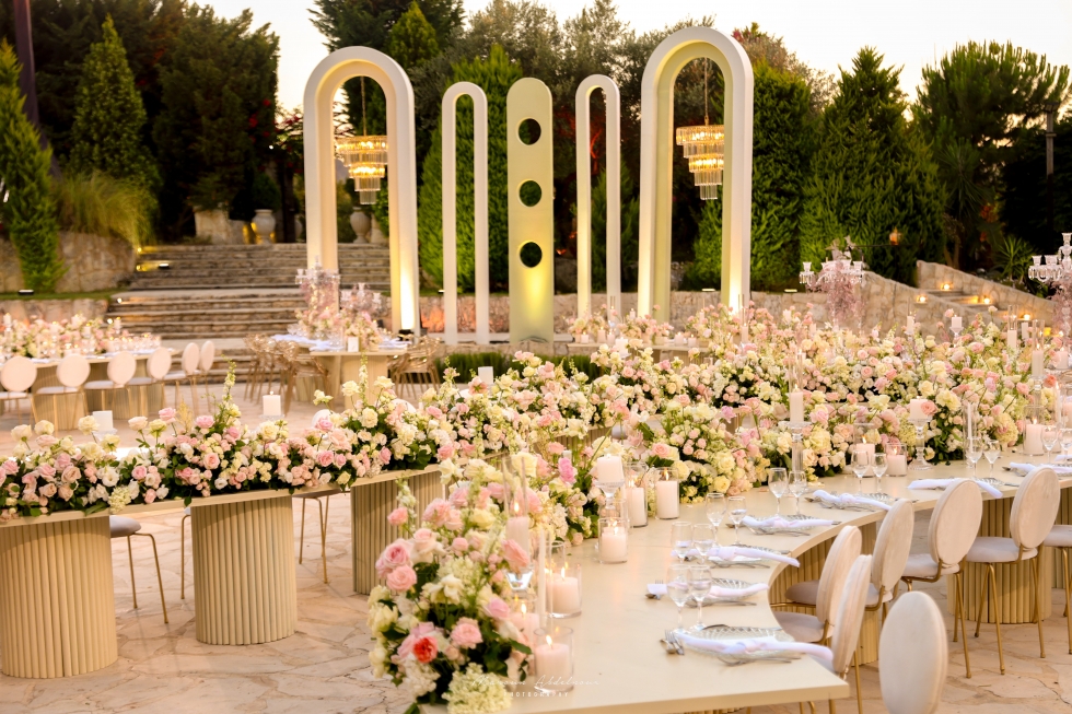 A Pastel Dream Wedding in Lebanon