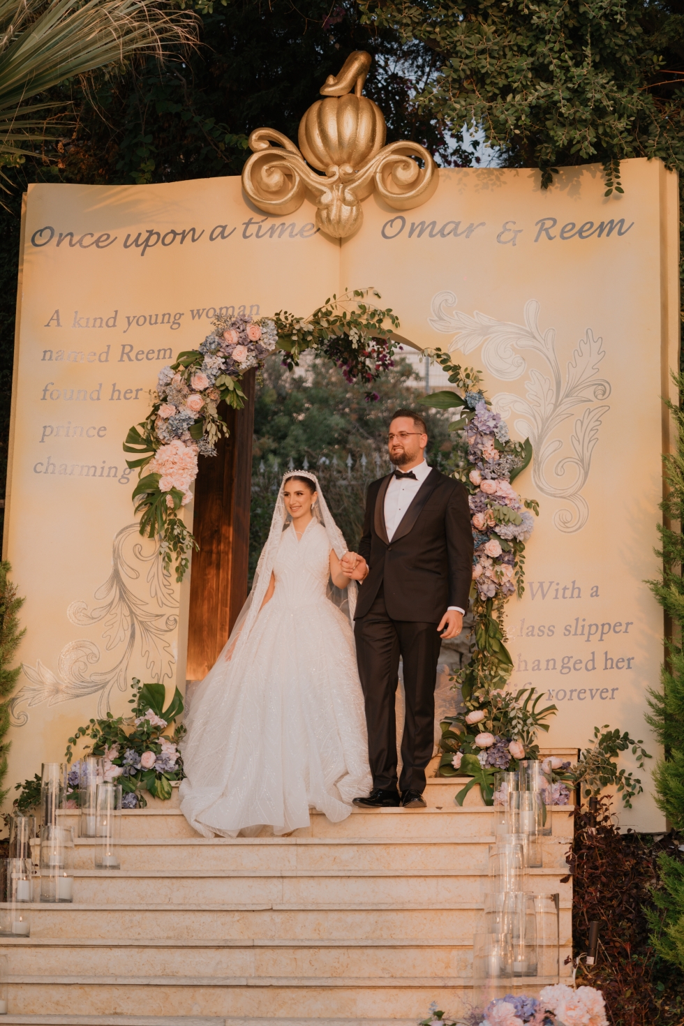 حفل زفاف لبناني مستوحى من عالم ديزني الخيالي حفل زفاف لبناني مستوحى من عالم ديزني الخيالي