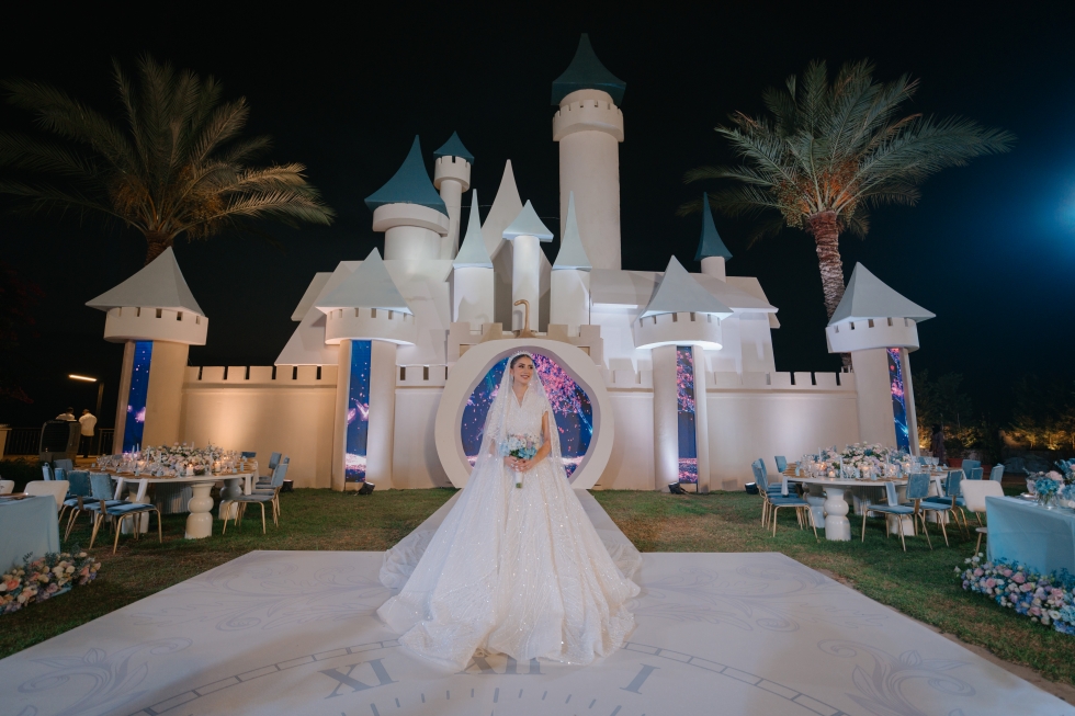 حفل زفاف لبناني مستوحى من عالم ديزني الخيالي حفل زفاف لبناني مستوحى من عالم ديزني الخيالي