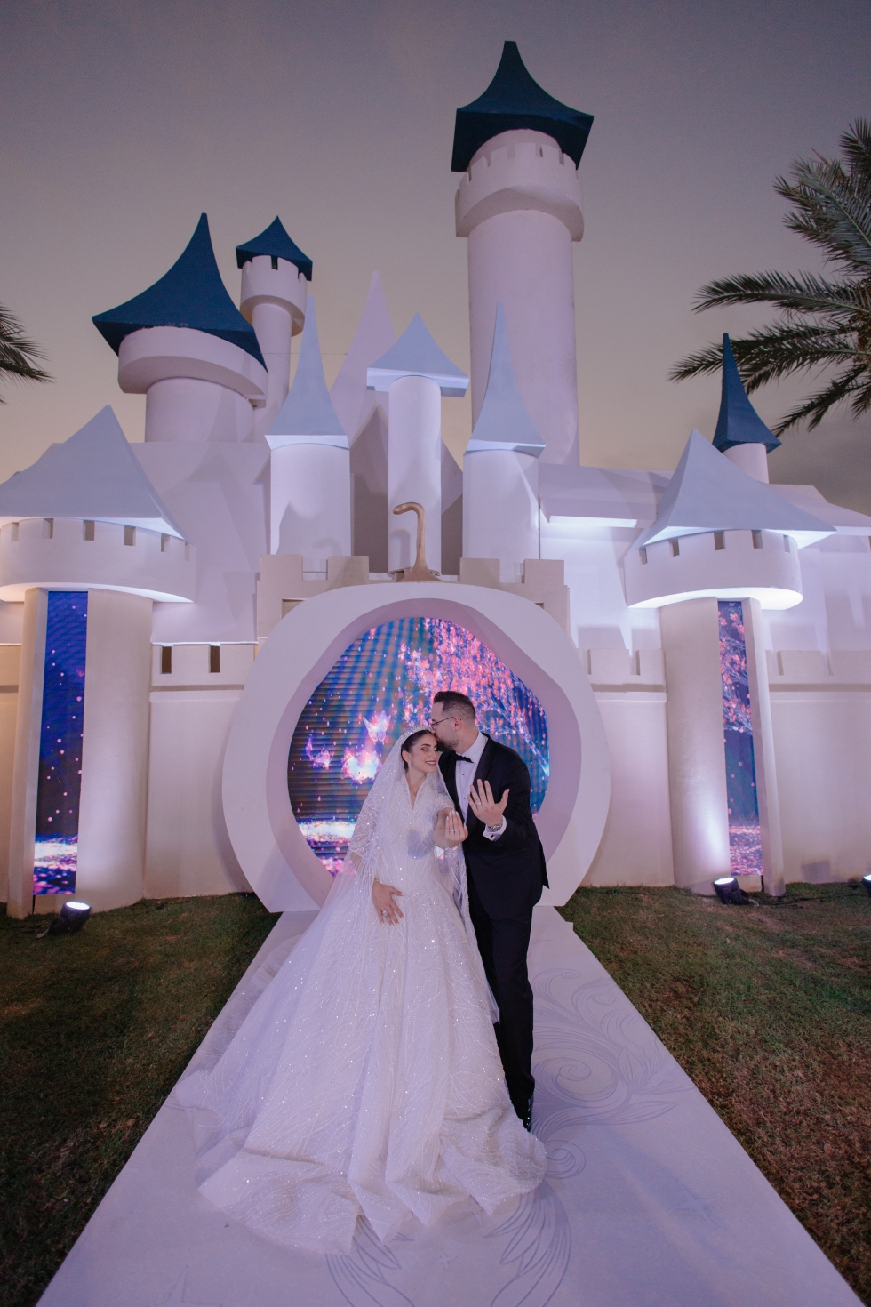 حفل زفاف لبناني مستوحى من عالم ديزني الخيالي حفل زفاف لبناني مستوحى من عالم ديزني الخيالي