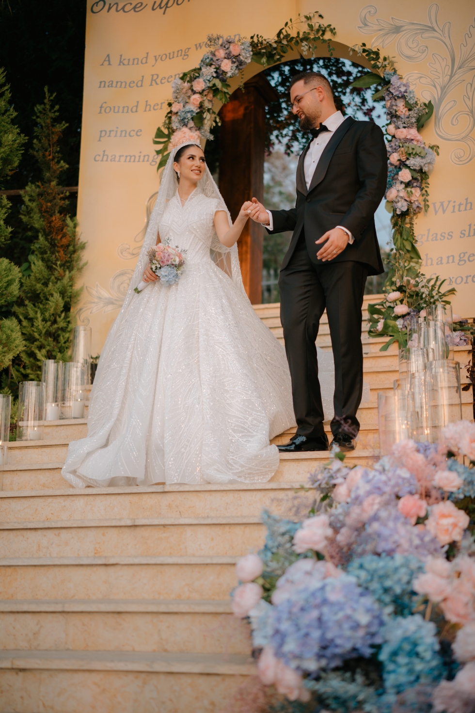 حفل زفاف لبناني مستوحى من عالم ديزني الخيالي حفل زفاف لبناني مستوحى من عالم ديزني الخيالي