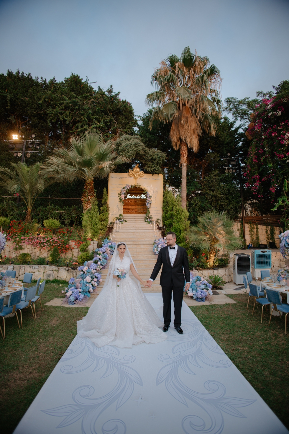 حفل زفاف لبناني مستوحى من عالم ديزني الخيالي حفل زفاف لبناني مستوحى من عالم ديزني الخيالي