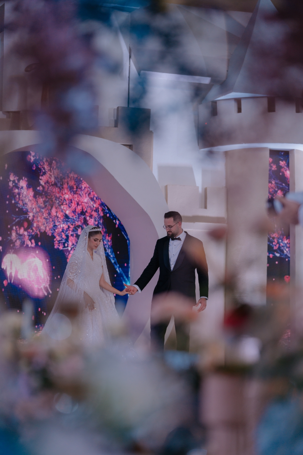 حفل زفاف لبناني مستوحى من عالم ديزني الخيالي حفل زفاف لبناني مستوحى من عالم ديزني الخيالي