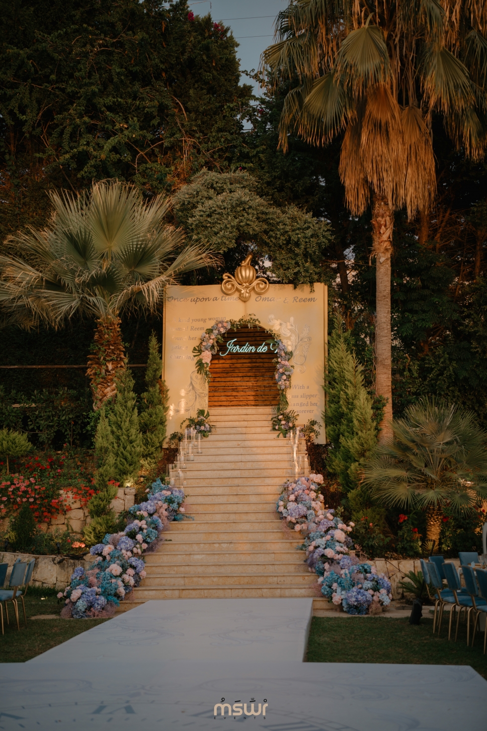 حفل زفاف لبناني مستوحى من عالم ديزني الخيالي حفل زفاف لبناني مستوحى من عالم ديزني الخيالي